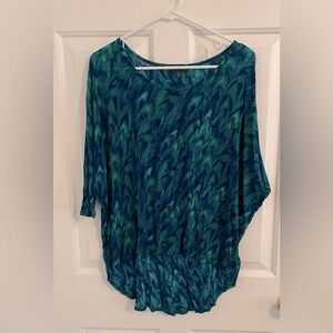 Express top high low hem